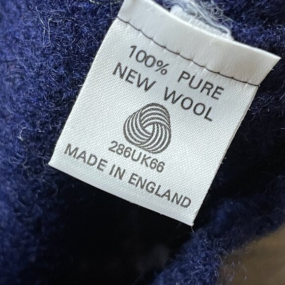 AVTG Archie Brown & Son Argyle Wool Sweater L | Made in England 100% Pure Wool - Picture 9 of 10